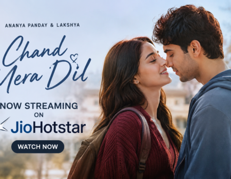 Chand Mera Dil Ananya Panday Lakshya JioHotstar poster