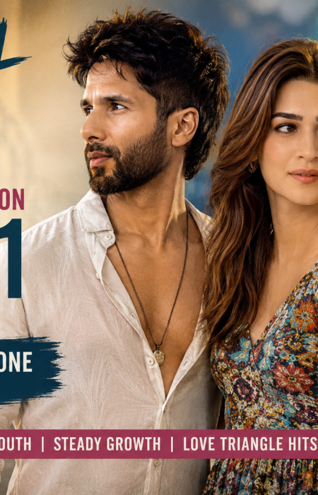 Cocktail 2 movie poster Shahid Kapoor Kriti Sanon Rashmika Mandanna box office