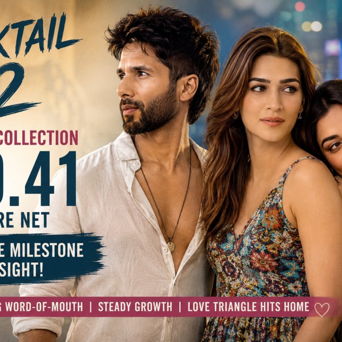 Cocktail 2 movie poster Shahid Kapoor Kriti Sanon Rashmika Mandanna box office
