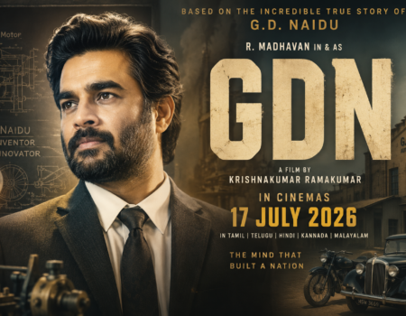 R Madhavan GDN movie poster G D Naidu biographical drama