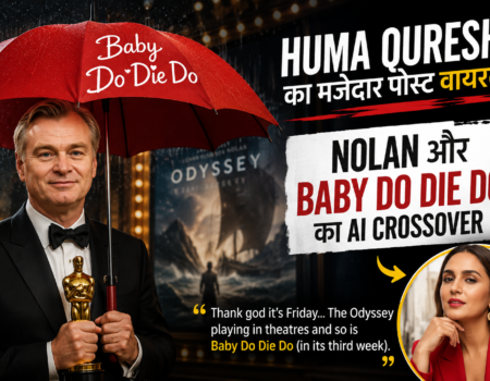 Huma Qureshi Christopher Nolan AI generated image Baby Do Die Do