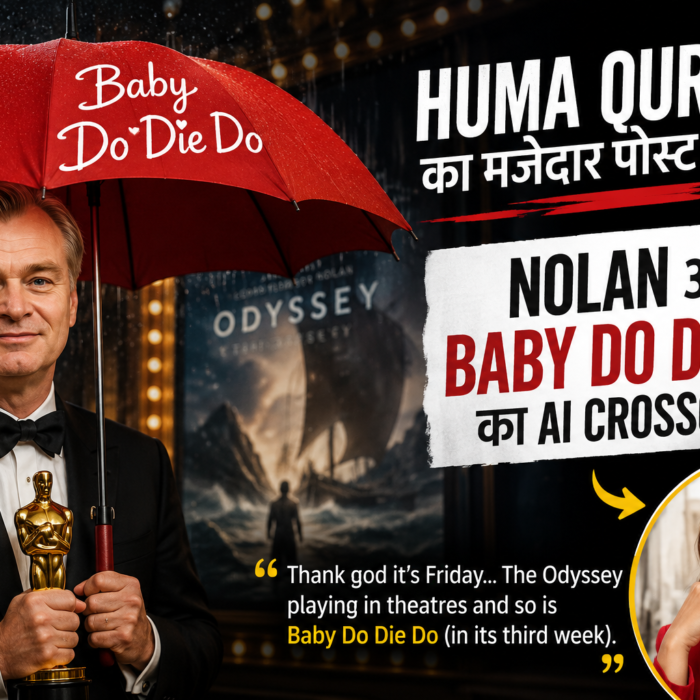 Huma Qureshi Christopher Nolan AI generated image Baby Do Die Do