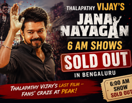 Jana Nayagan Thalapathy Vijay 6 AM shows Bengaluru sold out
