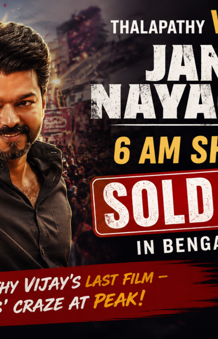 Jana Nayagan Thalapathy Vijay 6 AM shows Bengaluru sold out