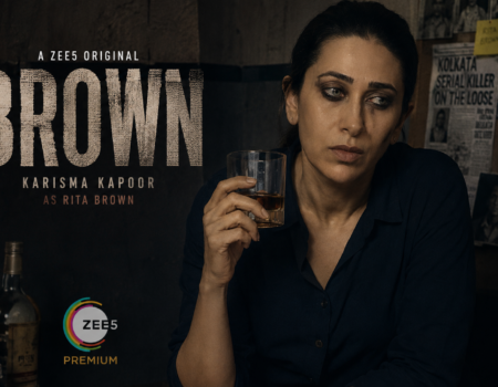 Karisma Kapoor Brown web series ZEE5 crime thriller deglam look