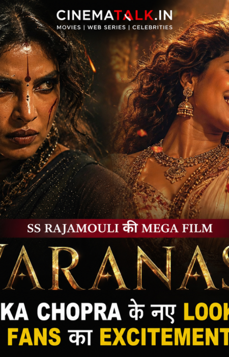Priyanka Chopra Mandakini look Varanasi movie SS Rajamouli