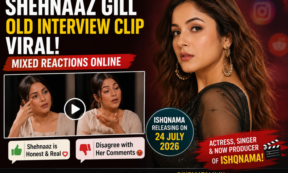 Shehnaaz Gill interview viral video controversy Ishqnama