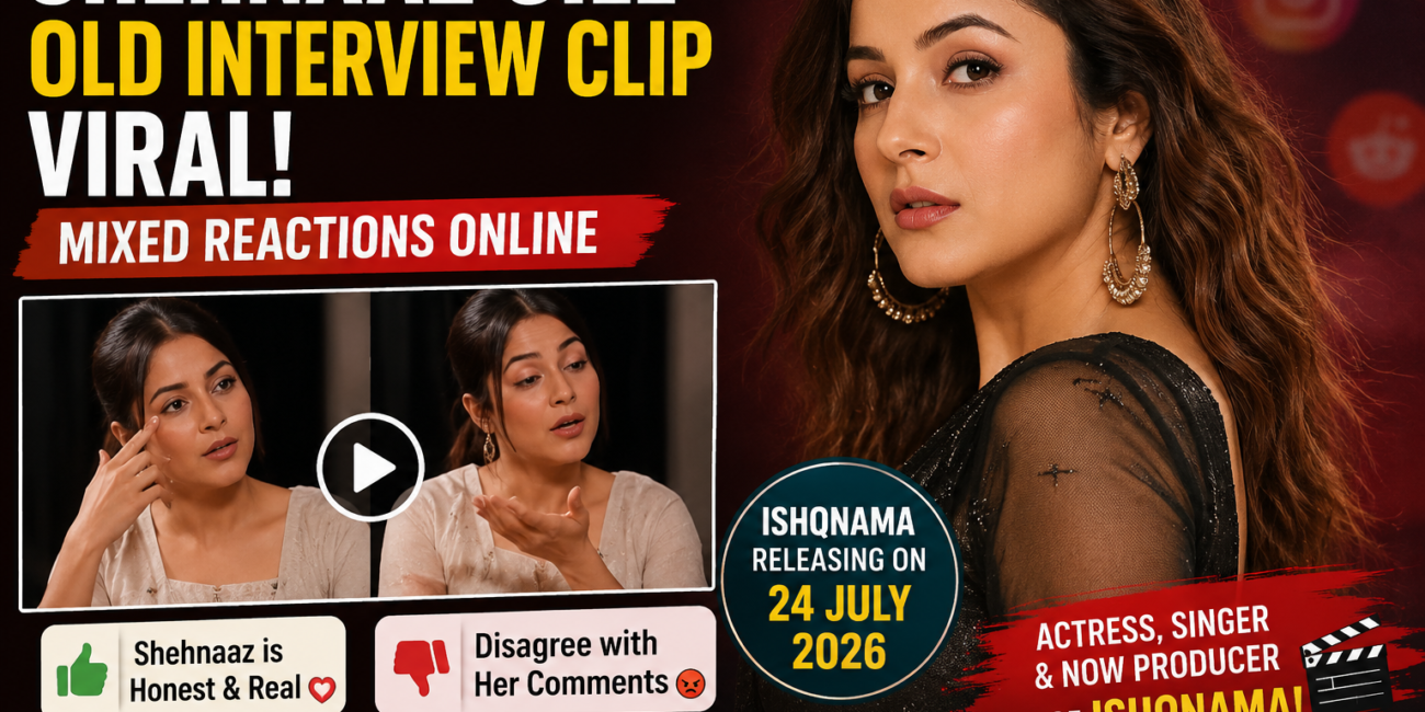 Shehnaaz Gill interview viral video controversy Ishqnama