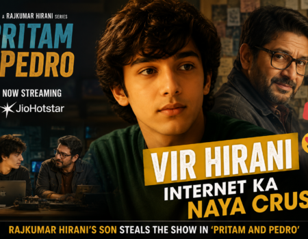 Vir Hirani Pritam and Pedro debut actor Rajkumar Hirani son