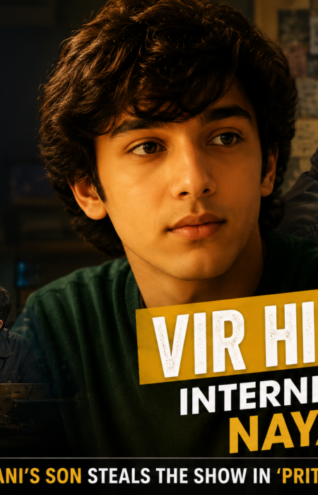 Vir Hirani Pritam and Pedro debut actor Rajkumar Hirani son