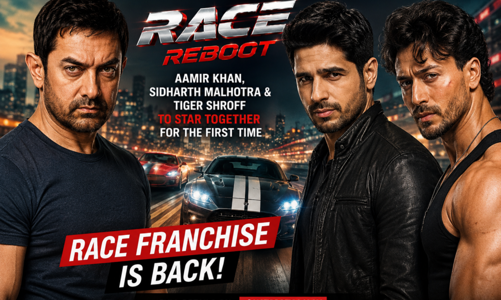 Aamir Khan Sidharth Malhotra Tiger Shroff Race Reboot news
