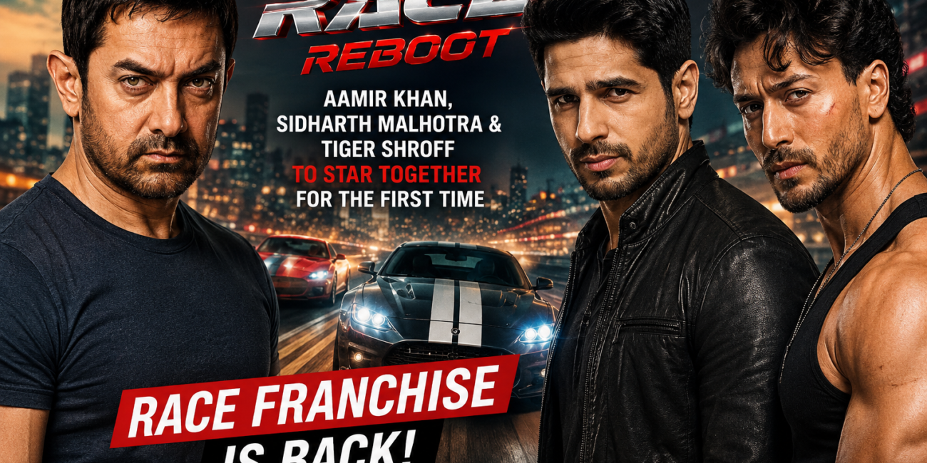 Aamir Khan Sidharth Malhotra Tiger Shroff Race Reboot news