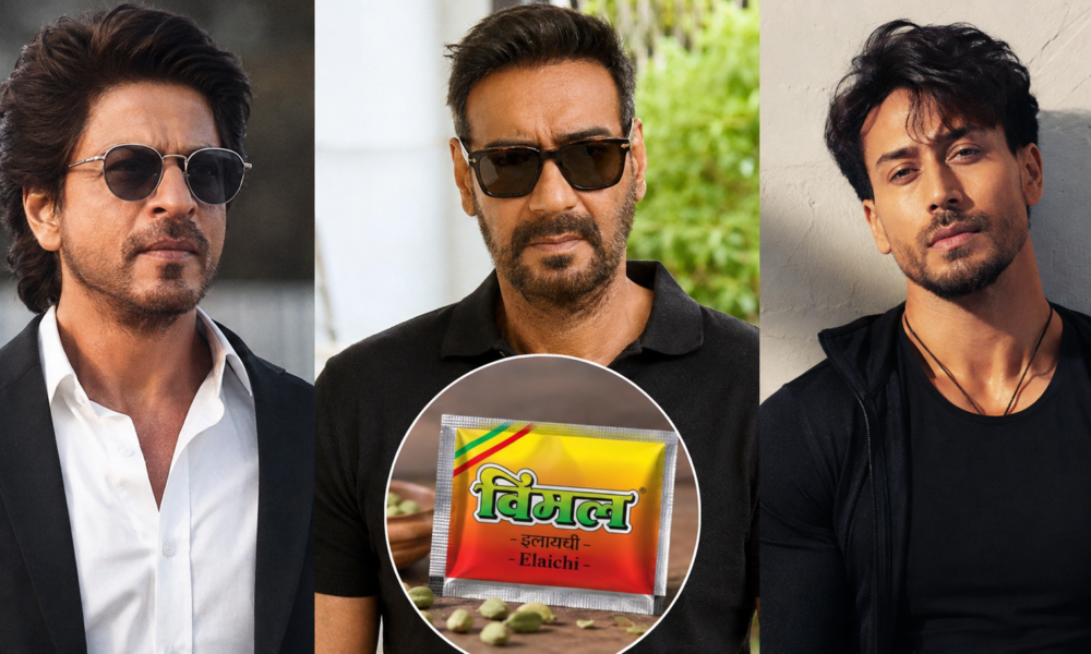 Shah Rukh Khan Ajay Devgn Tiger Shroff Vimal Elaichi ad FDA notice
