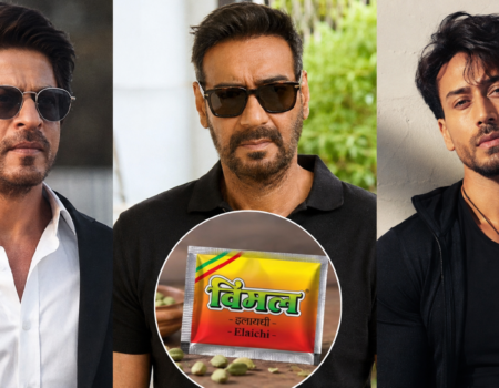 Shah Rukh Khan Ajay Devgn Tiger Shroff Vimal Elaichi ad FDA notice