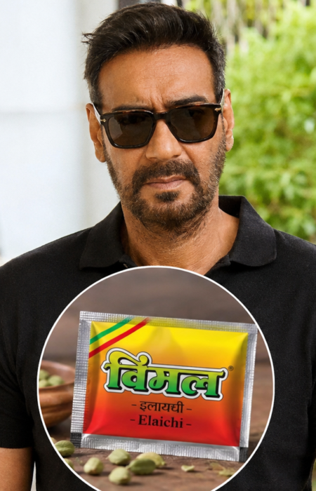 Shah Rukh Khan Ajay Devgn Tiger Shroff Vimal Elaichi ad FDA notice