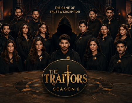 The Traitors Season 2 Prime Video celebrity contestants poster
