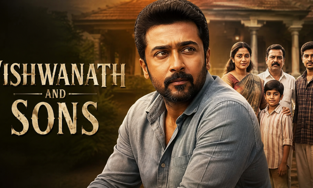 Suriya Vishwanath And Sons Tamil movie theatrical release poster