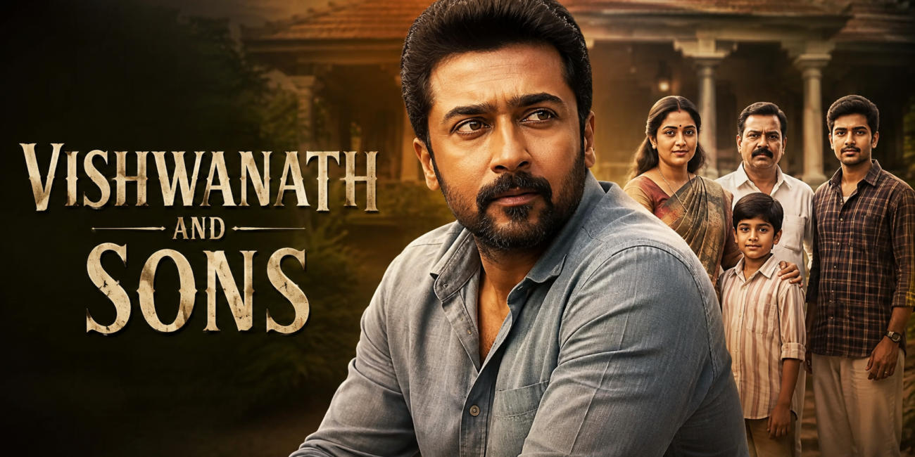 Suriya Vishwanath And Sons Tamil movie theatrical release poster