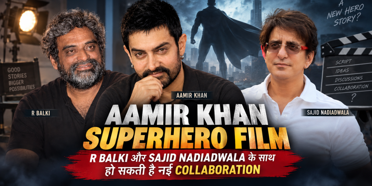 Aamir Khan R Balki Sajid Nadiadwala Superhero Film