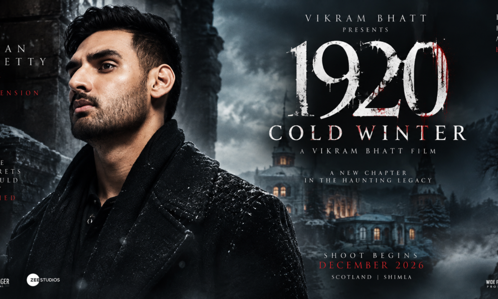 Ahan Shetty 1920 Cold Winter Vikram Bhatt horror film announcement