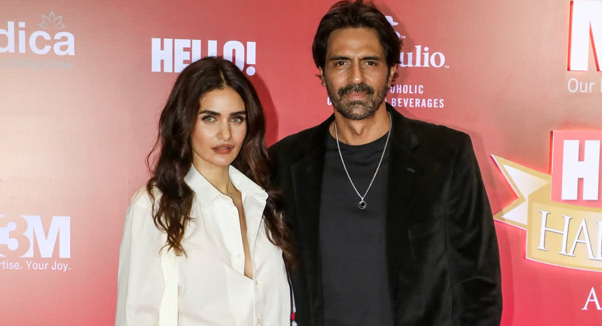 Arjun Rampal Gabriella Demetriades wedding Goa photo