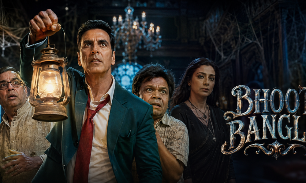 Akshay Kumar Tabu Bhoot Bangla movie review horror comedy poster
