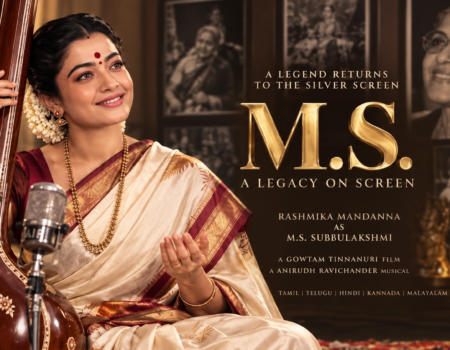 Rashmika Mandanna MS Subbulakshmi Biopic First Look