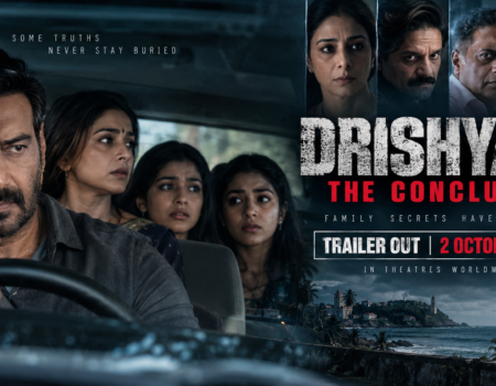 Ajay Devgn Tabu Drishyam The Conclusion trailer poster