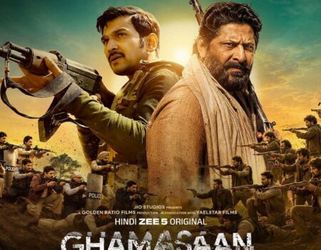 Ghamasaan OTT release IPS officer dacoit face-off poster