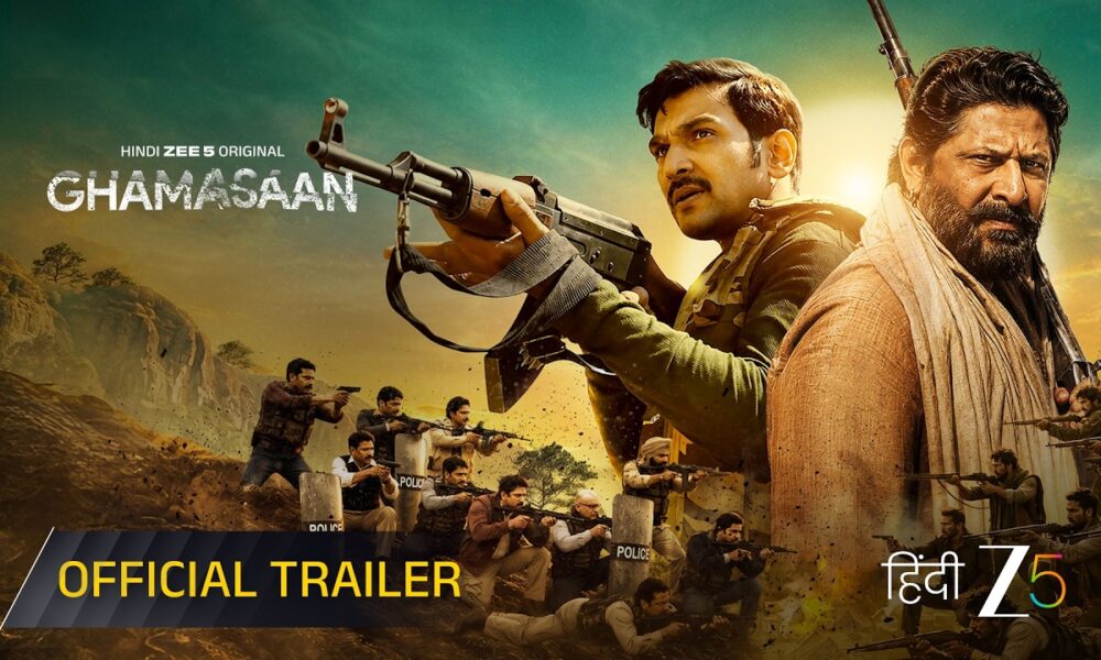 Pratik Gandhi and Arshad Warsi in Ghamasaan trailer