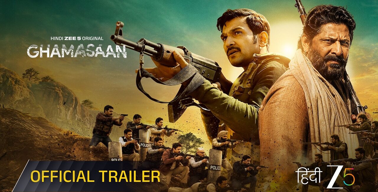 Pratik Gandhi and Arshad Warsi in Ghamasaan trailer