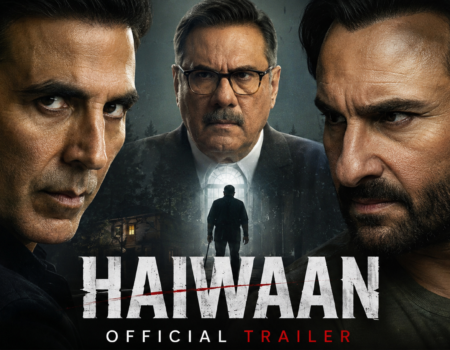 Akshay Kumar Saif Ali Khan Haiwaan trailer thriller poster