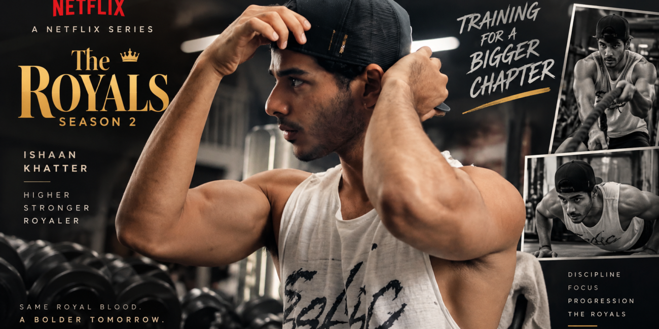 Ishaan Khatter training The Royals Season 2 Netflix update