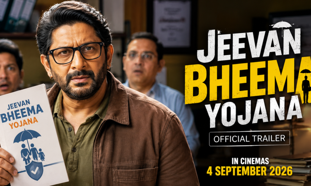 Arshad Warsi Jeevan Bheema Yojana trailer mystery comedy poster