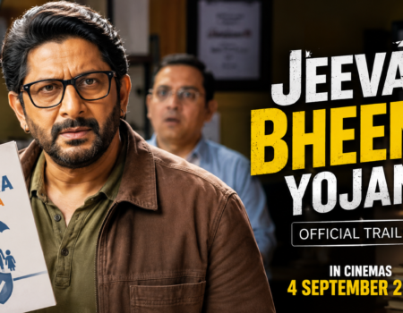 Arshad Warsi Jeevan Bheema Yojana trailer mystery comedy poster