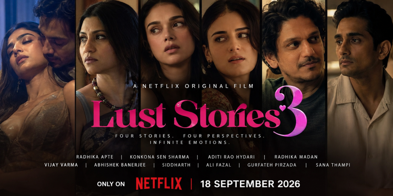 Radhika Apte Konkona Sen Sharma Lust Stories 3 Netflix poster