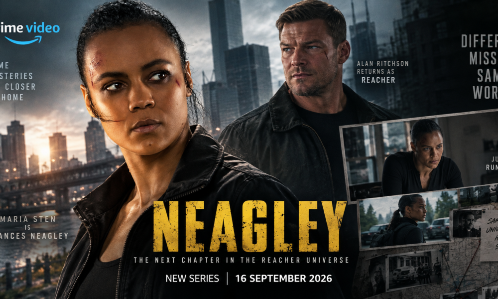 Maria Sten Neagley Reacher Spin Off Prime Video