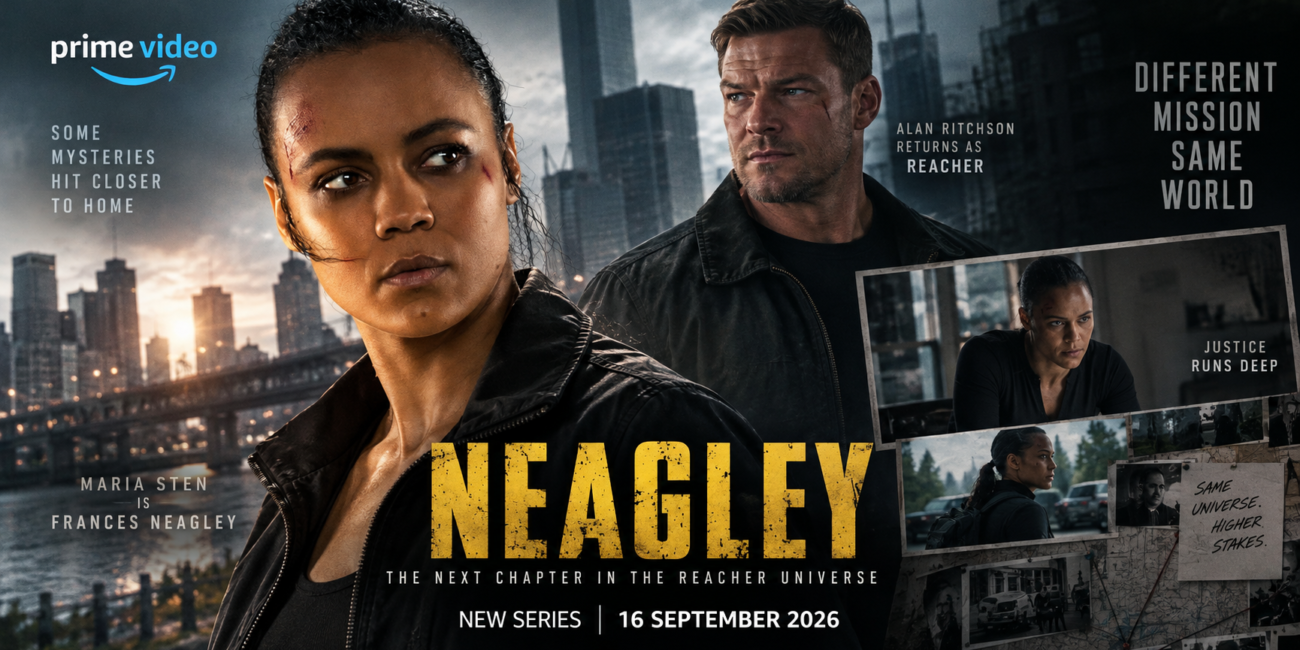 Maria Sten Neagley Reacher Spin Off Prime Video