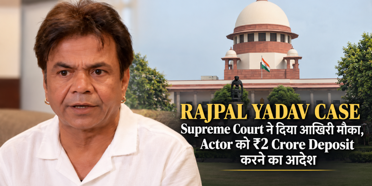 Rajpal Yadav Supreme Court Latest Case Update