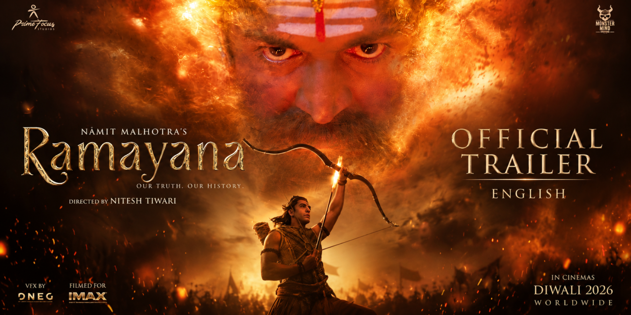 Ramayana English version Ranbir Kapoor Sai Pallavi Yash global release