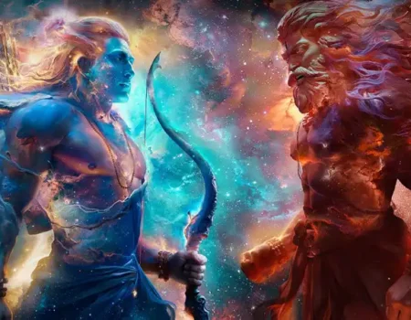 Ranbir Kapoor and Sai Pallavi as Lord Ram and Sita in Ramayana Part 1
