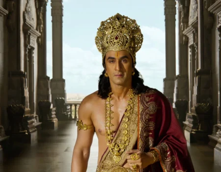 Ranbir Kapoor Lord Ram Yash Ravana Ramayana trailer poster