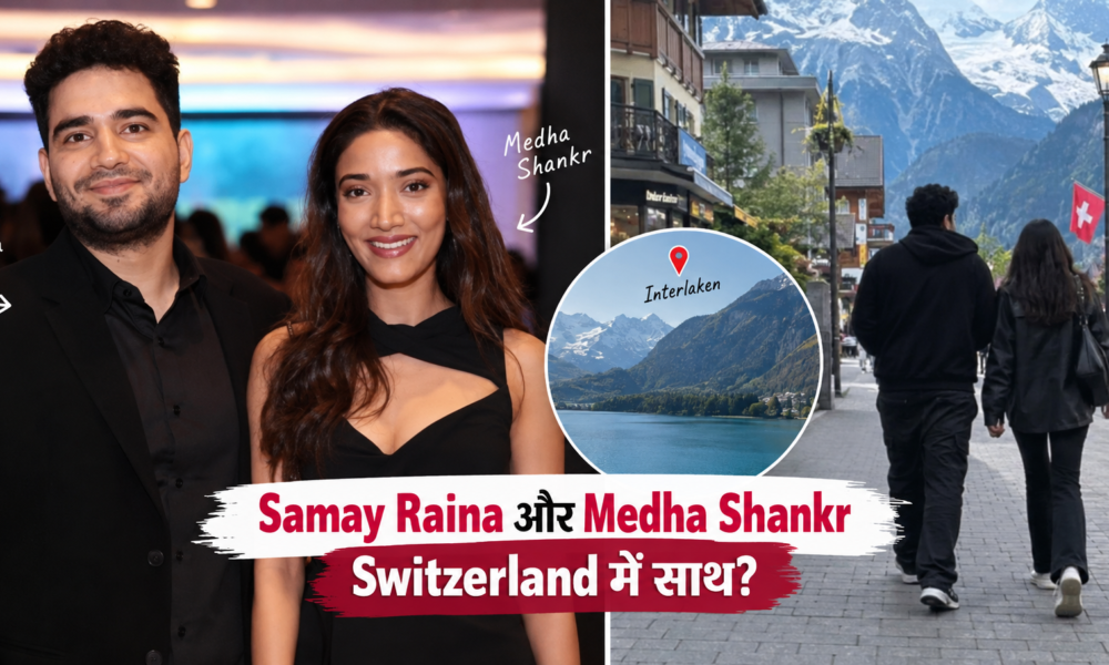 Samay Raina Medha Shankr Switzerland viral photo dating rumors