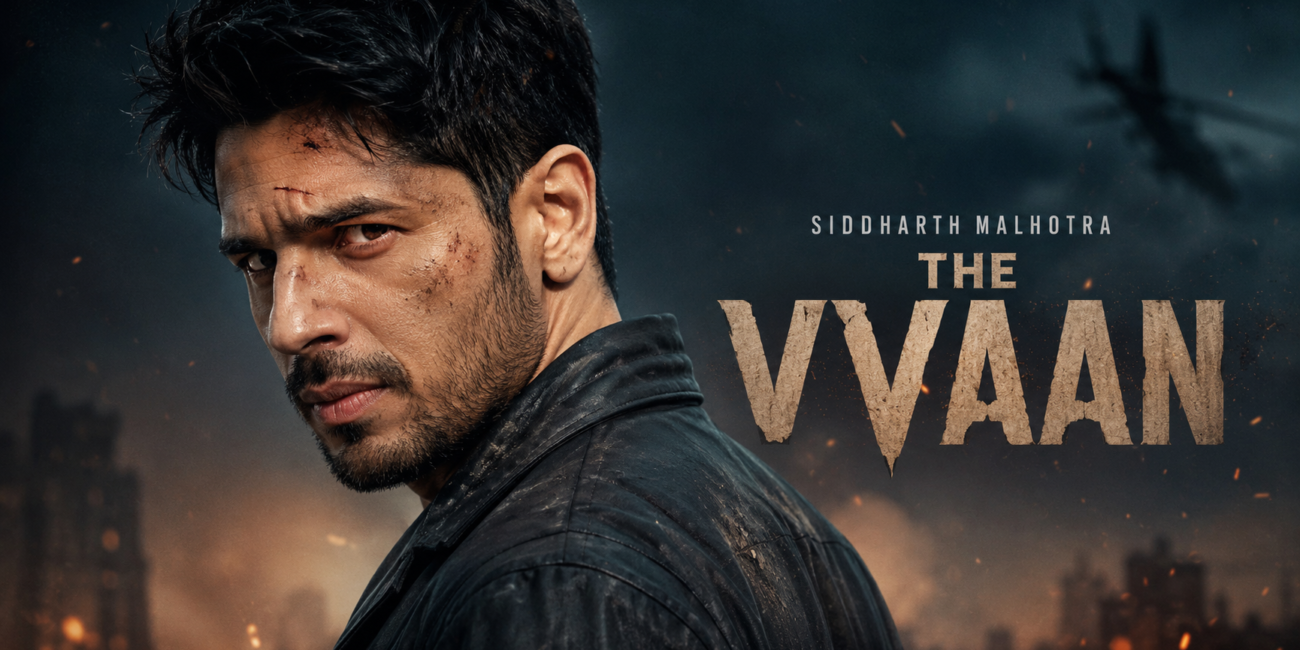 Sidharth Malhotra The Vvaan teaser intense avatar poster