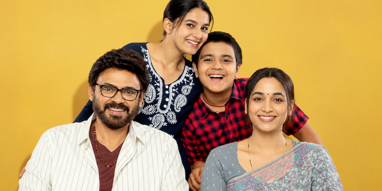 Aadarsha Kutumbam Trailer Venkatesh Trivikram October 2026
