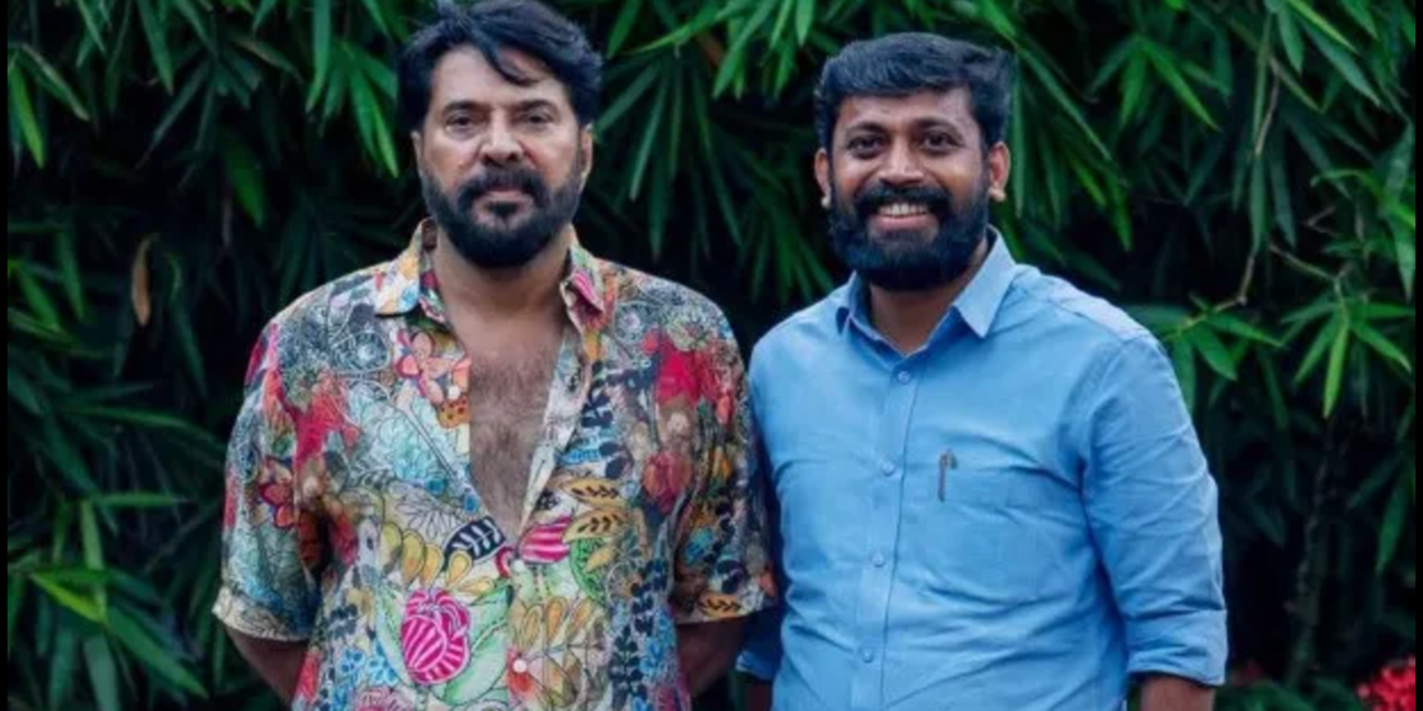 Mammootty with DYFI Kerala state secretary and MLA M. Vijin