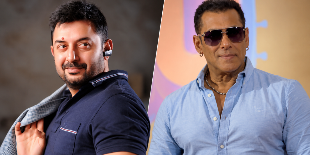 Salman Khan and Arvind Swamy in Monster action sequence
