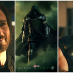 Robert Downey Jr as Doctor Doom and Chris Evans in Avengers Doomsday