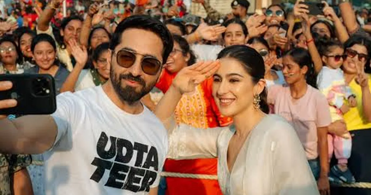 Ayushmann Khurrana sharing special moments with fans