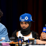 MC Stan and Samay Raina during an episode of India's Got Latent Season 2